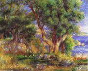 Pierre Renoir Landscape on the Coast near Menton Sweden oil painting artist